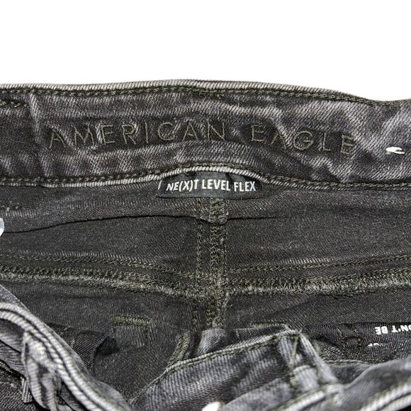 American Eagle Black Jean 26x28 Next Level Flex - Picture 7 of 8